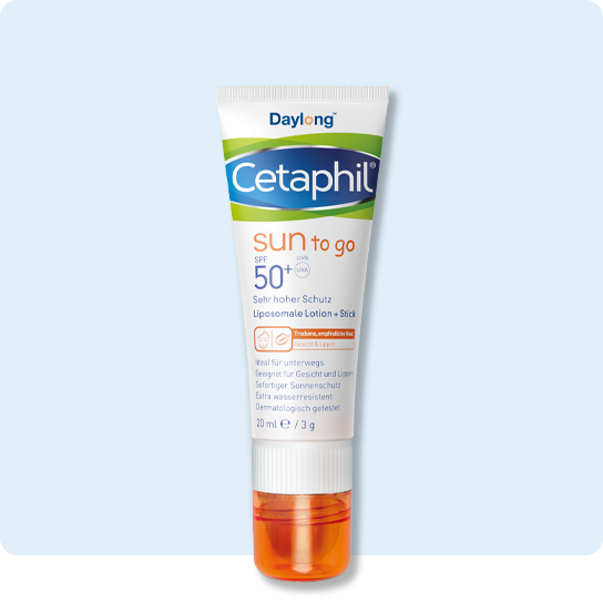 SUN To Go Liposomale Lotion und Stick SPF 50+
